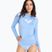 Damen Rashguard ROXY Whole Hearted grapemist