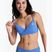 Oberteil des Badeanzugs ROXY Solid Essentials Wrap Bralette dutch blue