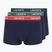 Herrenboxershorts Lacoste 5H12997 3er-Pack navy blue/green/red/navy blue