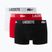 Herrenboxershorts Lacoste 5H2393 3 pack lichen/green/black