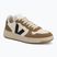 Herren Schuhe VEJA V-10 Prime Leather pure/black/tent