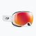 Skibrille Damen Julbo Ellipse Spectron Glare Control white/ flash red