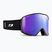 Skibrille Julbo Launcher Reactiv High Contrast black/flash blue