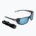 Sonnenbrille Julbo Camino Polarized HD matte translucent black/gray