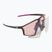 Sonnenbrille Julbo Edge Reactiv High Contrast shiny translu black/purple