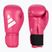 adidas Speed 50 rosa/weiße Boxhandschuhe