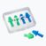 Ohrstöpsel Tyr Ergo Flex Ear Plugs 4 pcs. blue/green