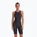 Damen-Einteiler Badeanzug TYR Fusion 2 Aerofit Shortjohn black