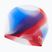 Kinder-Schwimmkappe TYR Tiedye Silicone Multicolor Jr red/white/blue