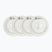 Inlinerrollen Luminous Led Wheels Duo 72mm/85A X4 white/red