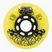 Inlinerrollen FR Skates Street Invaders Wheels 80mm/84A X4 yellow/black