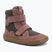 Kinder-Barefoot-Winterstiefel Froddo Tex Winter grau/rosa