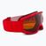 Skibrille für Kinder Alpina Piney red matt/orange