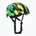Alpina Pico Kinderfahrradhelm neongrün/blau glänzend