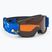 Skibrille Kinder Alpina Piney black/ blue matt/ orange