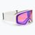 Skibrille Alpina Ladis QM white matt/ blue