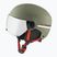 Alpina Kinderskihelm Zupo Visor Q-Lite oliv/rot matt