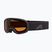 Kinder-Skibrille Alpina Piney 2.0 black matte/orange