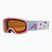 Kinder-Skibrille Alpina Piney 2.0 rose matte/orange