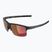 Sonnenbrille Alpina Eagle Q-Lite black matte/red mirror