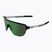 Sonnenbrille Alpina Frame 2.0 Q-Lite black/white matte/green mirror