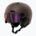Skihelm Alpina Arber 2 Visor Q-Lite ox brown matt