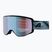 Skibrille Alpina Venet M Q-Lite  black/blue matt