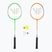 VICTOR VICFUN Hobby Badmintonset Typ B grün/orange