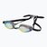 Schwimmbrille aquaFeel Glide Verspiegelt schwarz/gold