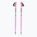 Skistöcke Kinder LEKI Racing neon pink/ black/ neon yellow