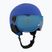 Skihelm Kinder UVEX Rocket Visor Jr blue matt/mirror blue/smoke