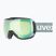 UVEX Downhill 2100 CV Skibrille schwarz matt/verspiegelt opalgelb