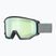 Skibrille UVEX Athletic CV black matte/mirror opal colorvision yellow