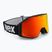 Skibrille UVEX Gravity FM black matt/mirror red orange clear
