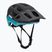 UVEX Fahrradhelm React schwarz/teal matt
