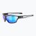 UVEX Sportstyle 806 schwarz matt/verspiegelt blau Sonnenbrille
