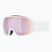 Skibrille UVEX Victorious FM S1 white matt/mirror rose