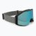 Skibrille UVEX Gravity FM rhino matt/mirror ice/green/clear