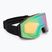 Skibrille UVEX Gravity FM oxide matte green/mirror opal/orange/clear
