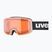 Kinderskibrille UVEX Pwdr LG Jr white matt/orange/clear