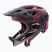 Kinder-Fahrradhelm UVEX React Fullface Jr cranberry matt