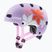 Kinderhelm UVEX Kid 4 Style flower lilac matte
