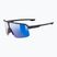 Sonnenbrille UVEX Ramp black matt/mirror blue
