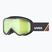 Kinder-Skibrille UVEX Speedy Nova FM S2 black matt/mirror green