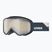 Kinder-Skibrille UVEX Speedy Nova FM S2 black matt/mirror silver