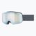Kinder-Skibrille UVEX Pwdr FM Jr S2 black matt/mirror sapphire