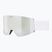Skibrille UVEX Scenic FM S2 white matt/mirror silver