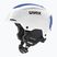 Skihelm UVEX Resolution SL white/blue