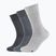 Socken Herren Skechers Basic 3 pairs light grey melange