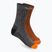 Herrentrekkingsocken Salewa MTN TRN Sal. AM Crew grau-braun 00-0000069029